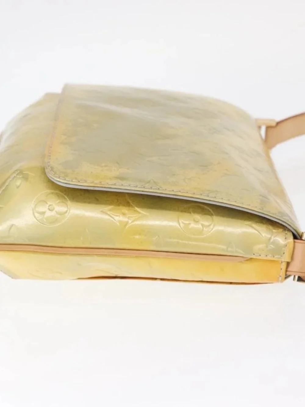 LOUIS VUITTON Monogram Vernis Thompson Street Bag Gris M91008 LV Auth - Picture 5 of 15